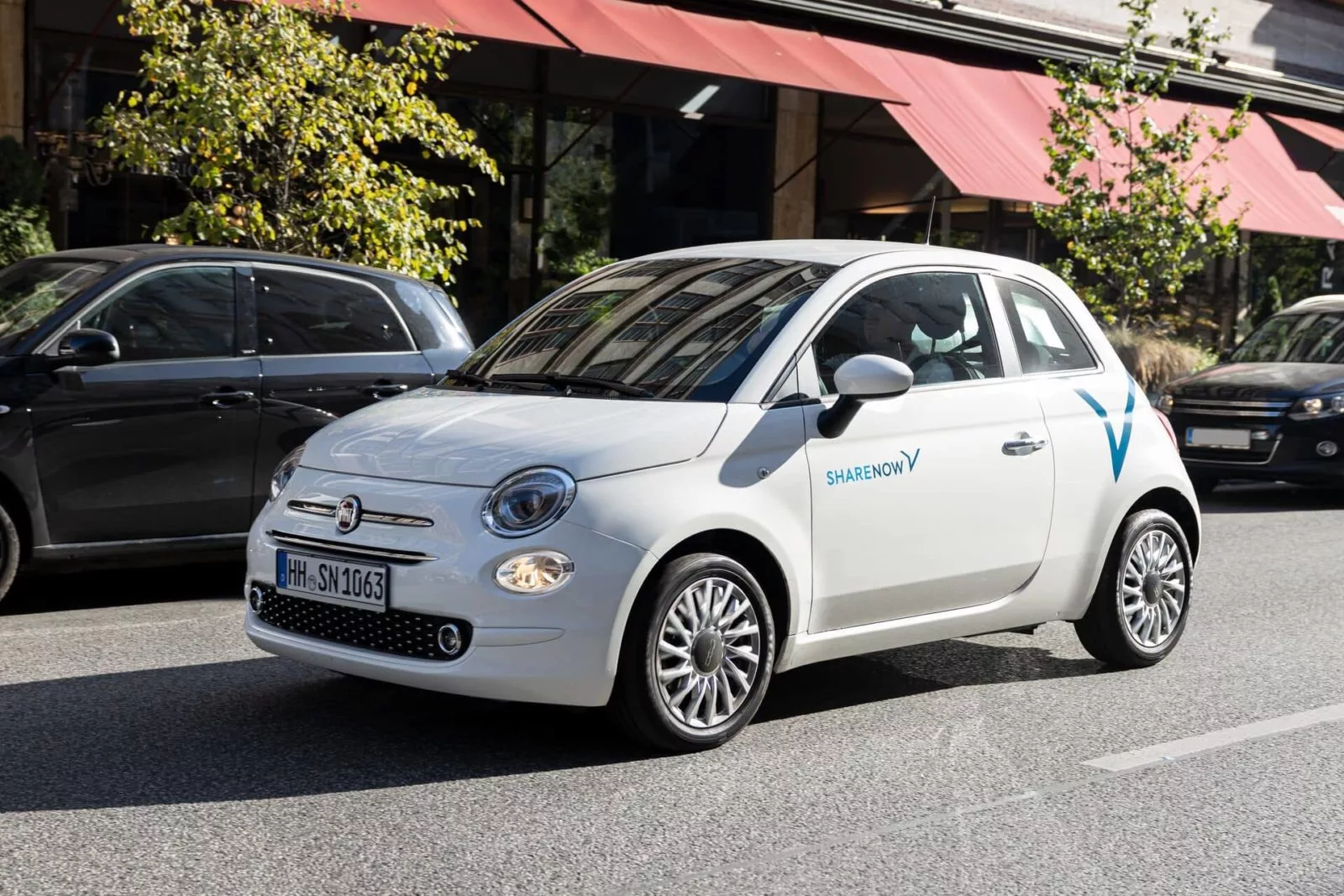 Carsharing in Hamburg mit Free2move 