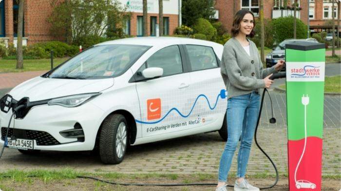 Carsharing in Verden mit Renault ZOE